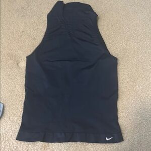 Nike Dark Blue Seamless Compression Workout Tank